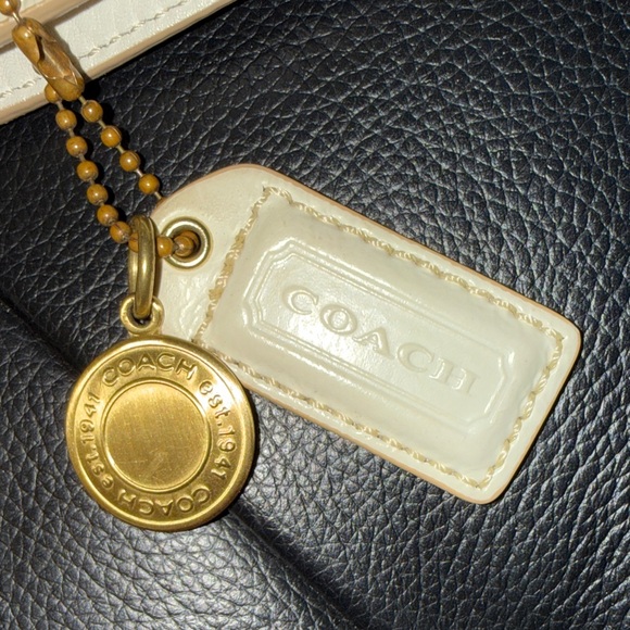 Coach Tan and Multicolor Patchwork Tote - Picture 13 of 13